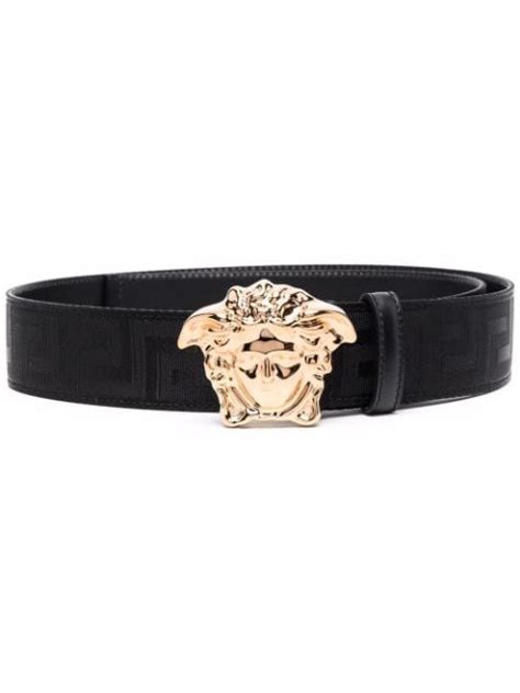 versace buckle boot|farfetch versace belt for men.